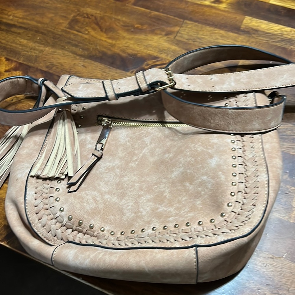 Leather handbag
